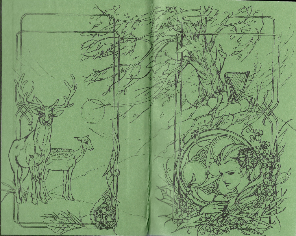 Thomas the Rhymer Russian inside front cover, by Folda